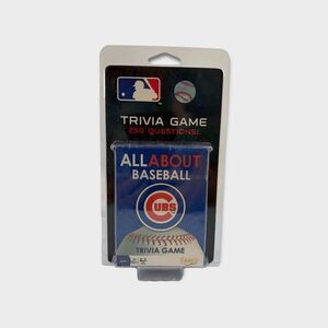 MLB All about baseball  trivia card game Cubs Edition 250 Question Deck Fundex